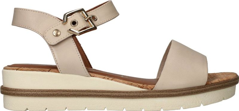 Tamaris - 1-28126-42 - Sandaal - Beige - Leer