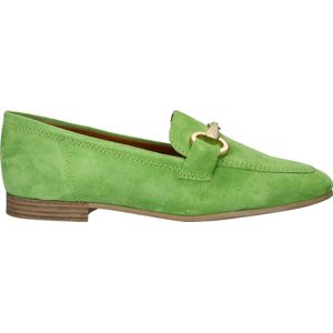 Tamaris, Elegante Groene Loafer Instapper Groen, Dames, Maat:40 EU