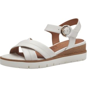 Tamaris Sandalette, Sommerschuh, Sandale, Keilabsatz, mit 2 cm Plateau
