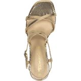 Tamaris Sandalen Hak Sandalen Hak - goudkleur