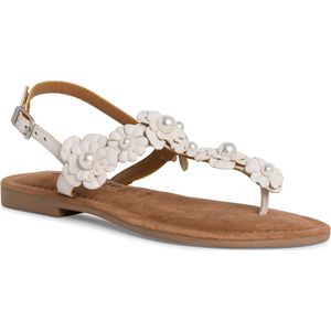 Witte Leren Tamaris Slippers kopen? ✔️ Tot 40% korting