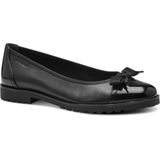 Tamaris - Ballerina - Zwart - Laklook - Touchit-voetbed