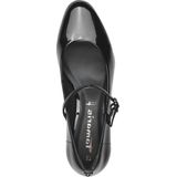 Tamaris - Pumps - Zwart - Metallic - Blokhak 45 mm