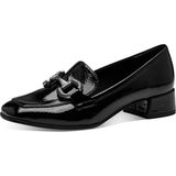 Tamaris - Instappers - Zwart - Blokhak - Zonder Sluiting