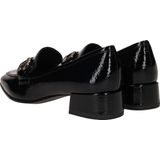 Tamaris - Instappers - Zwart - Blokhak - Zonder Sluiting