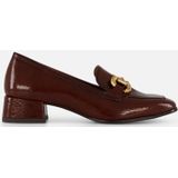 Rieker - Dames - Schoenen - Bruin - Leer