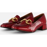 Tamaris - Loafers - Rood - Glanzend - Touchit-Voetbed