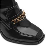 Dansschoenen - Zwart - Blokhak - Elegante Sierketting