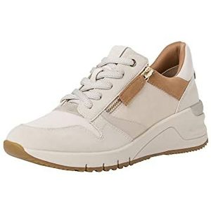 Tamaris Tamaris 1-1-23702-29 damessneakers, Cream Croco