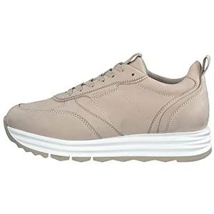 Tamaris 1-1-23721-29, Damessneakers, Antelope Nubuc, 37 EU, antelope lea c