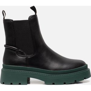Tamaris Chelsea boots zwart Synthetisch - Dames