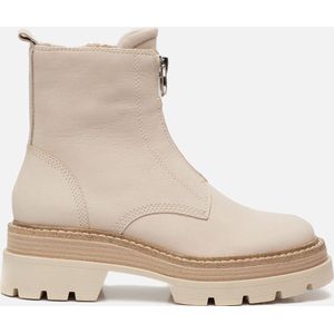 Tamaris Enkellaarsjes beige Leer 182112 - Dames