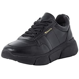 Tamaris 1-1-23798-28 Sneakers voor dames, Blk Leath Uni, 40 EU