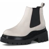 Tamaris - 1-25462-29 - Enkellaarsjes - Beige - Leer