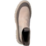 Tamaris, Beige casual gesloten laarsjes Beige, Dames, Maat:40 EU