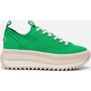 Tamaris Sneakers groen Textiel - Dames - Maat 41