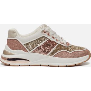 Tamaris Sneakers goud Synthetisch - Dames - Maat 38