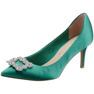 Tamaris 1-1-22430-20 pumps voor dames, Green Satin 1 22430 20 726, 37 EU