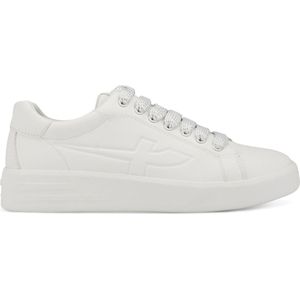 Tamaris, Witte Leren Sneakers voor Dames Wit, Dames, Maat:38 EU