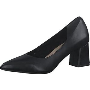 Tamaris, Schoenen, Dames, Zwart, 40 EU, Leer, Klassieke zwarte leren formele flats