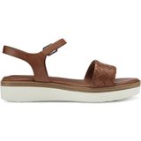 Tamaris Sandalen cognac Leer - Dames - Maat 37