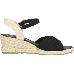 Tamaris Sandaal - Vrouwen - Zwart/beige - Maat 41