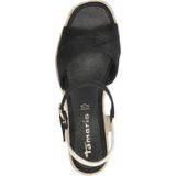 Tamaris Sandaal - Vrouwen - Zwart beige