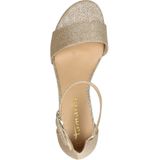 Tamaris Essentials Dames Sandalen - LT GOLD GLAM