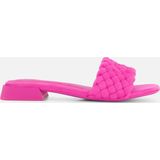 Tamaris Slippers roze Textiel - Dames - Maat 38