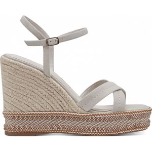 Tamaris Da.-Sandalette für Damen, beige, Gr. 41 EU