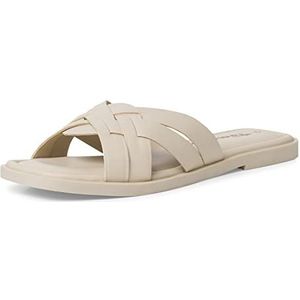 Tamaris Dames 1-1-27123-20 Platte Slipper, Ivoor, 37 EU, ivoor, 37 EU