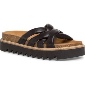 Tamaris Damesslippers, 1-1-27402-20, zwart, 40 EU, zwart, 40 EU