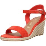 Tamaris Sandalen Touwzool Sandalen Touwzool - oranje