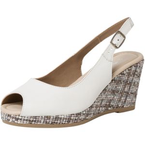 Tamaris Keilsandaletten - 1-1-28375-20 für Damen, weiß, Gr. 40 EU
