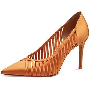 Tamaris Dames 1-1-22438-30 pumps, oranje satijn, 40 EU, Oranje satijn, 40 EU