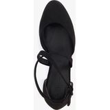 Tamaris - Pumps - Zwart - Imitatiesuède