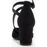 Tamaris - Pumps - Zwart - Imitatiesuède