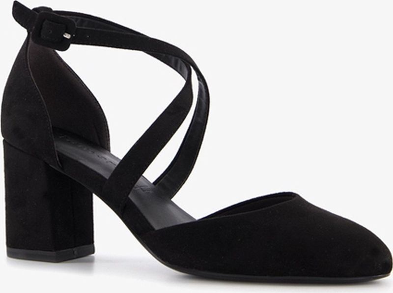 Tamaris - Pumps - Zwart - Imitatiesuède