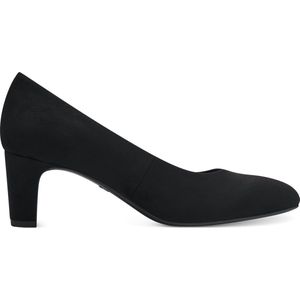 Tamaris - Pumps - Zwart - Faux Suède - Elegant Hakje