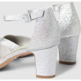 Tamaris Tamaris Dames 1-1-24432-41 damespumps, Zilver Glam, 40 EU