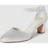 Tamaris Tamaris Dames 1-1-24432-41 damespumps, Zilver Glam, 40 EU