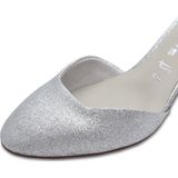 Tamaris - Essentials - Pumps - Zilver - Blokhak - Antisliptechnologie