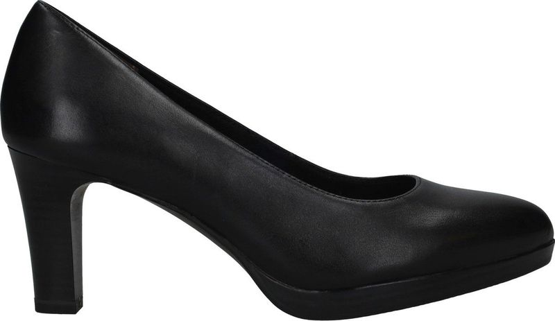 Tamaris - Essentials - Pumps - Zwart - Touchit-voetbed - Blokhak