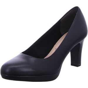 Tamaris Klassieke pumps voor dames, hakschoenen, Touch-it-voetbed, zwart, 37 EU