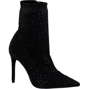 TAMARIS - Bottines met Naaldhak - Zwart - Synthetisch Materiaal