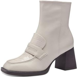 Tamaris Stiefelette Blcokabsatz für Damen, beige, Gr. 41 EU