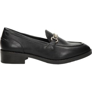 Tamaris, Elegante Zwarte Gesloten Loafers Zwart, Dames, Maat:37 EU