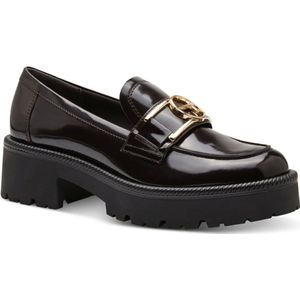 Tamaris, Elegante Bruine Loafers Bruin, Dames, Maat:37 EU