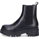 Tamaris - Chelsea Boots - Zwart - Chunky Zool - Blokhak 4,5 cm