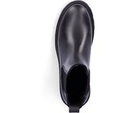 Tamaris - Chelsea Boots - Zwart - Chunky Zool - Blokhak 4,5 cm